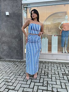 Saia Maitê Azul