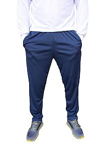Calça Em Malha Dry Fit Com Bolsos - Malha Fria Inteligente