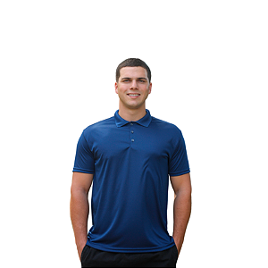 Camisa Pólo em Malha Dry 100% Poliéster