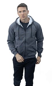 Jaqueta Masculina Capuz Canguru