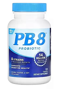 Pb8 Probiotico 14 Bilhões 120 Cápsulas - Importado