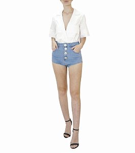Shorts Feminino Curto Iorane Hot Pants Jeans- 40