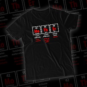 Camisa Mãe Tabela Periódica
