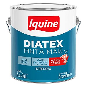 Tinta Iquine Diatex Fosco 3,2L 020 Marfim