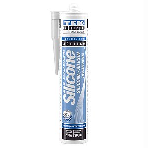 Adesivo De Silicone Acético 280 G Transparente Tekbond