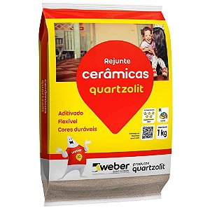 Rejunte Cerâmico Fd15 Grafite Quartzolit