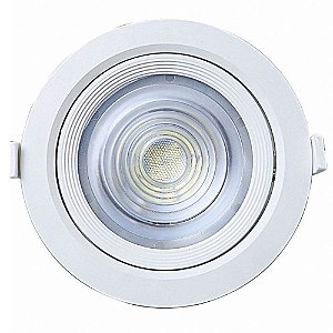 Spot Embutir Redondo Alltop Led Par30 10w 3000k 15090205 Branco Taschibra
