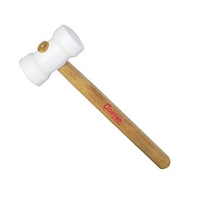Martelo De Borracha 40mm Branco Cortag
