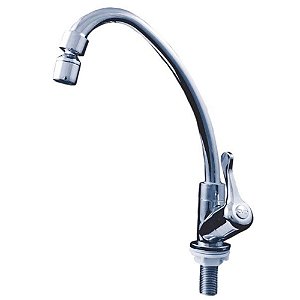 Torneira Abs Para Mesa Giratória Alavanca Cromada Civitt