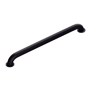 Barra De Apoio Para Banheiro Preto Fosco 60cm Civitt