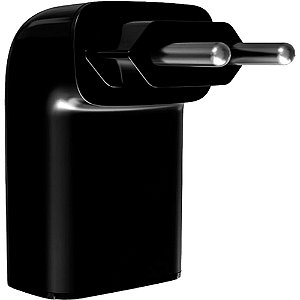 Protetor Contra Surtos Dps 2 Pinos 10a Bivolt Pocket Fit Preto Clamper