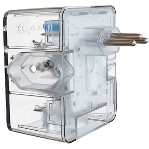 Protetor Contra Surtos Dps 3 Tomadas 3 Pinos 10a Bivolt Energia Transparente Clamper