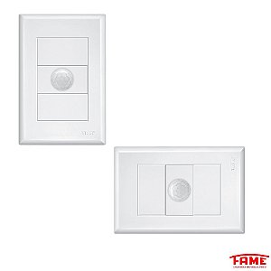 Sensor De Presenca Blister Evidence Bivolt Branco Fame