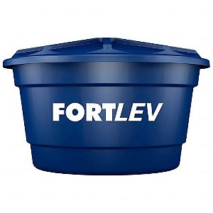 Caixa D'água De Polietileno 150 L Azul Fortlev