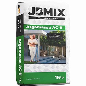 Argamassa Cimentcola Externo Embalagem Plástica 15 Kg Ac Ii Cinza João De Barro