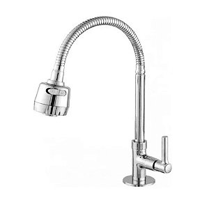 Torneira De Bancada Para Cozinha Gourmet Dupla Função 9499 -c80 Marchezan