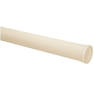 Tubo De Pvc Para Esgoto 50mmx6m 10470 Branco Amanco