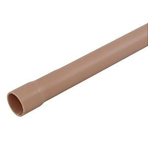 Tubo Pvc Soldável 25mmx3m Marrom Amanco