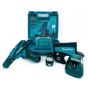 Parafusadeira/furadeira De Impacto A Bateria 12v 1.3ah 10 Mm Hp330dwex3 3/8 Polegadas Makita