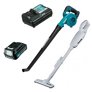 Kit Aspirador/soprador A Bateria 12v Kit Cl106+ub101 Makita
