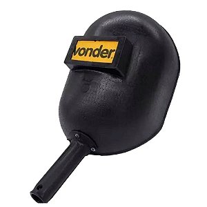 Máscara Escudo De Solda Com Visor Fixo Em Polipropileno Vd620 Vonder