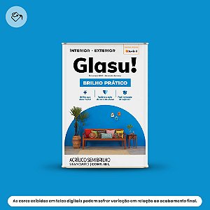 Tinta Acrílica Standard Semibrilho 18 L Brilho Prático Oceano Glasu Suvinil