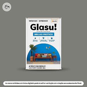 Tinta Acrílica Standard Semibrilho 18 L Brilho Prático Lâmina Afiada Glasu Suvinil