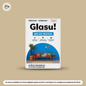 Tinta Acrílica Standard Semibrilho 18 L Brilho Prático Camurça Glasu Suvinil