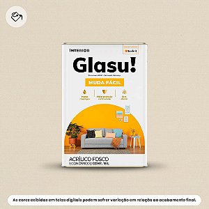 Tinta Acrílica Econômica Fosca 18 L Muda Fácil Palha Glasu Suvinil