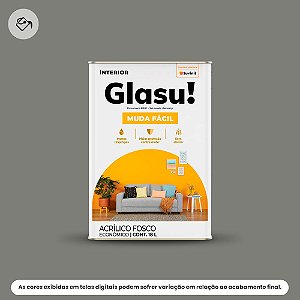 Tinta Acrílica Econômica Fosca 18 L Muda Fácil Lâmina Afiada Glasu Suvinil