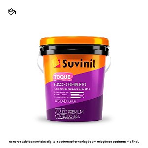 Tinta Acrílica Premium Fosca Balde 3,6 L Toque Fosco Completo Branco Neve Suvinil