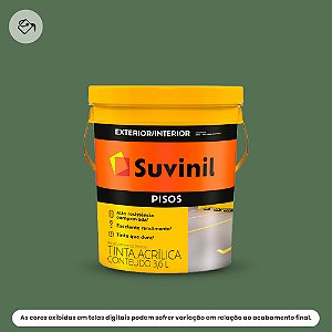 Tinta Acrílica Piso Premium Fosco Balde 3,6 L Verde Suvinil