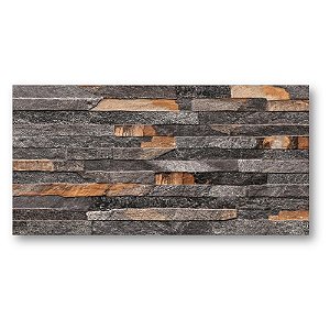 Piso Cerâmico Retificado Granilhado 35x70cm HDM37310R Cx/1,68m² Incefra