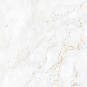 Piso Cerâmico Retificado Polido 74x74cm PPI70000R Adriano Cx/2,19m² Incefra