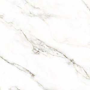 Piso Cerâmico Retificado Polido 74x74cm Heze PPI70900R Cx/2,19m² Incefra