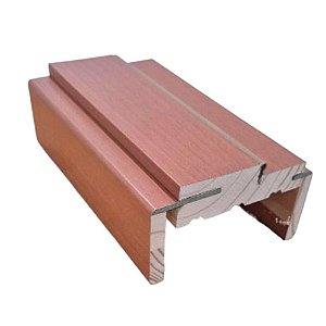 Batente De Porta 215x14x9cm Nogal Mel Beatriz Madeiras