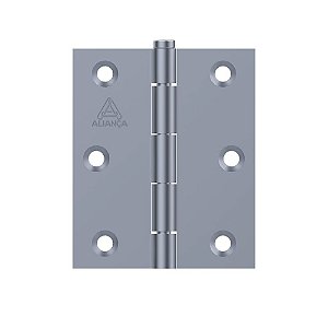 Dobradiça Pino Reversível 3.1/2"x2.5/16" (1,50) 81500c Zincado Aliança