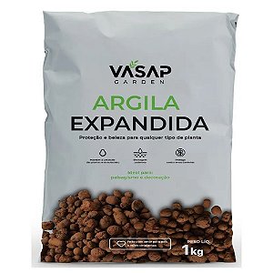 Argila Expandida Premium 1kg 9962 Vasap