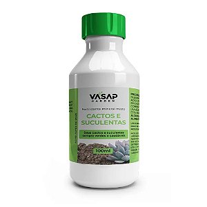 Fertilizante Mineral Misto Cactos E Suculentas 100ml 9685 Vasap