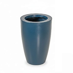 Vaso Cone Liso 45 Azul Macaúba 5318 Vasap