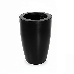 Vaso Cone Liso 45 Preto Absoluto 6278 Vasap