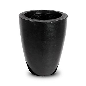 Vaso Vietnamita 31 Preto Absoluto Com Brilho 8022 Vasap