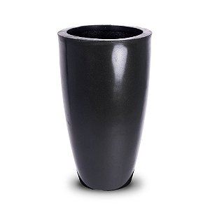 Vaso Vietnamita 50 Preto Absoluto Com Brilho 8023 Vasap