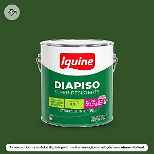 Tinta Acrílica Piso Premium Fosco 3,6 L Diapiso Verde Folha Iquine