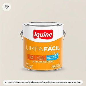 Tinta Acrílica Standard Semibrilho 3,6l Limpa Fácil 003 Branco Gelo Iquine