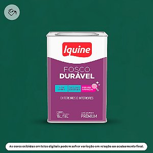 Tinta Acrílica Premium Fosco-aveludado 16 L Fosco Durável 1444 Mato Grosso Iquine
