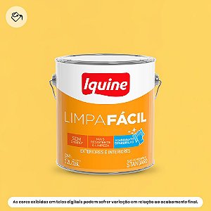 Tinta Acrílica Standard Semibrilho 3,2 L Limpa Fácil 2216 Canjica Iquine