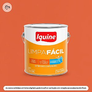 Tinta Acrílica Standard Semibrilho 3,2 L Limpa Fácil 1794 Caranguejo Iquine