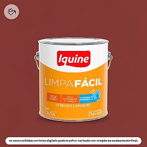 Tinta Acrílica Standard Semibrilho 3,2 L Limpa Fácil 1115 Maçaranduba Iquine