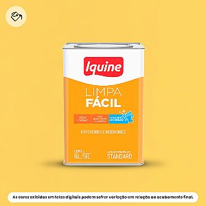 Tinta Acrílica Standard Semibrilho 16 L Limpa Fácil 2216 Canjica Iquine